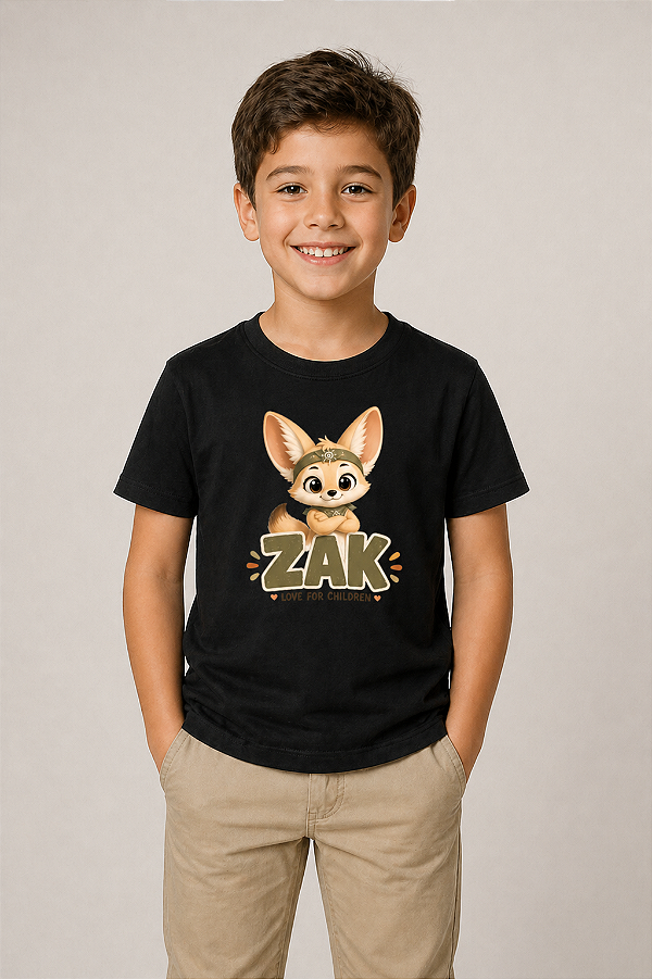 Camiseta Infantil Zak