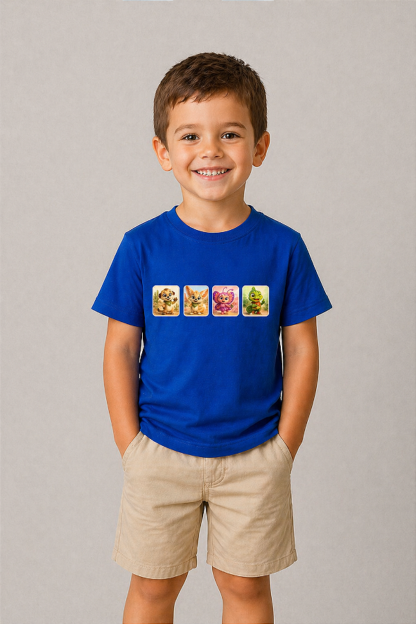 Camiseta Infantil Zak