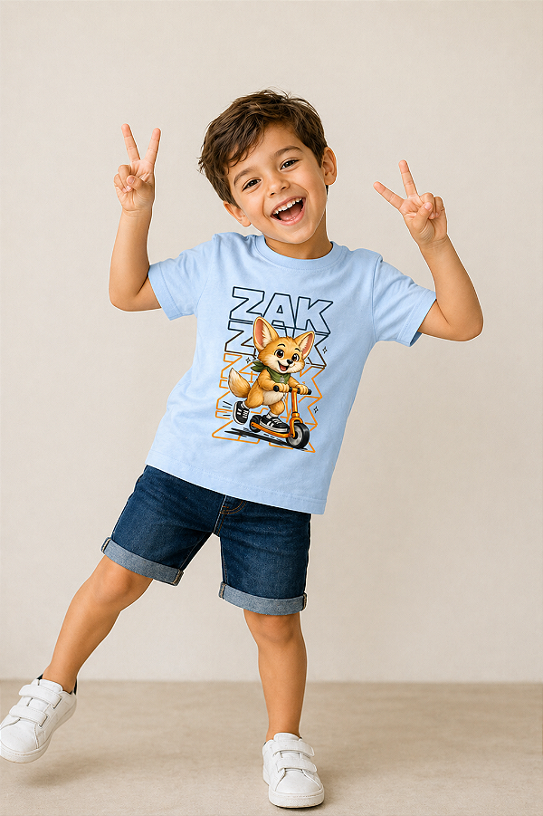 Camiseta Infantil Zak