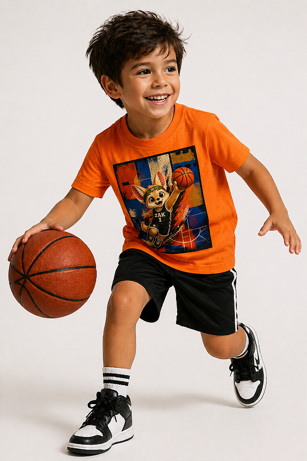 Camiseta Infantil Zak