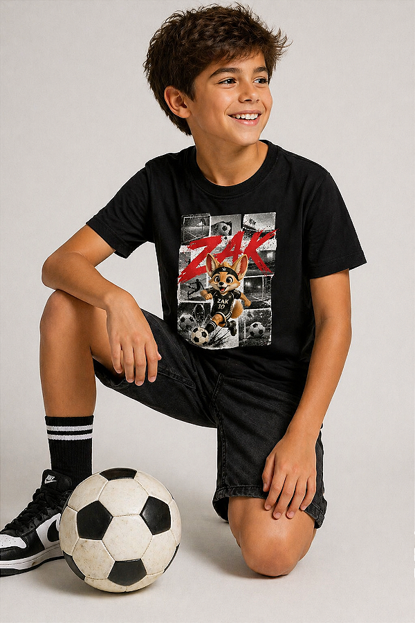 Camiseta Infantil Zak