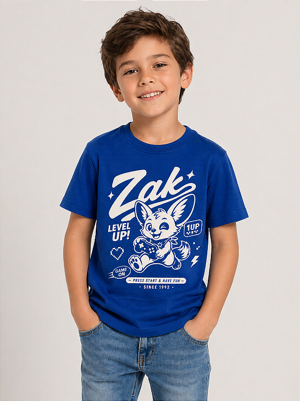 Camiseta Infantil Zak