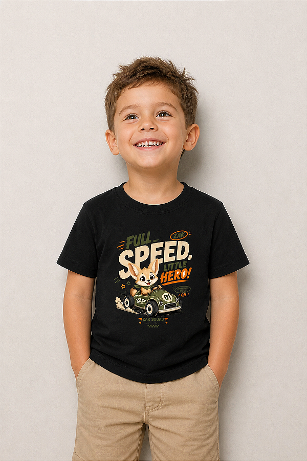 Camiseta Infantil Zak