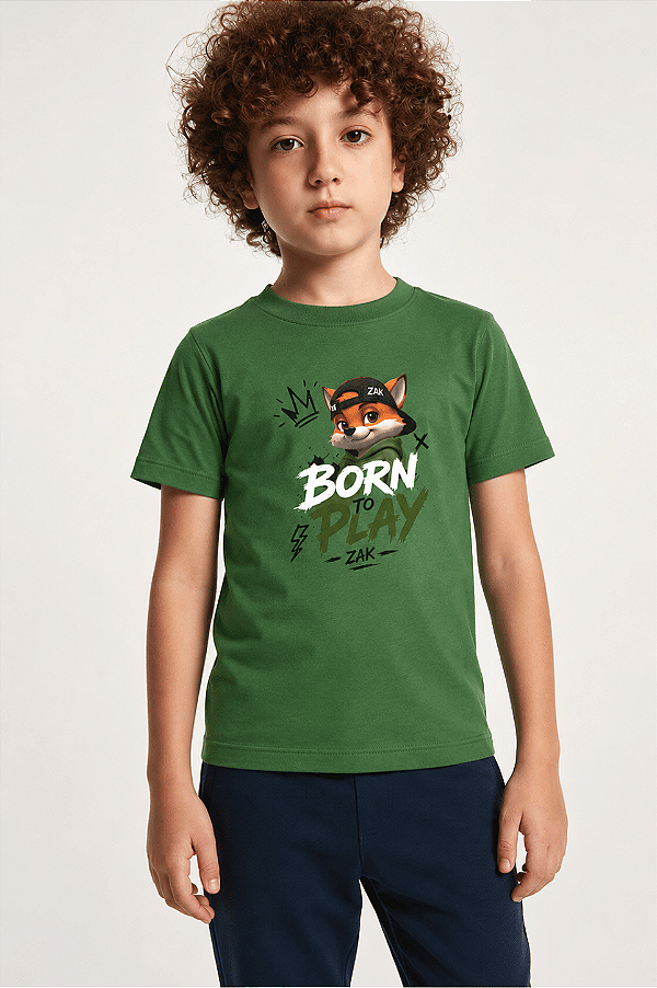 Camiseta Infantil Zak