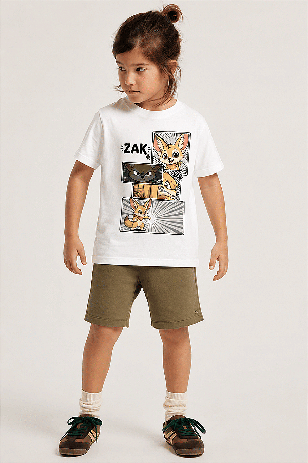 Camiseta Infantil Zak