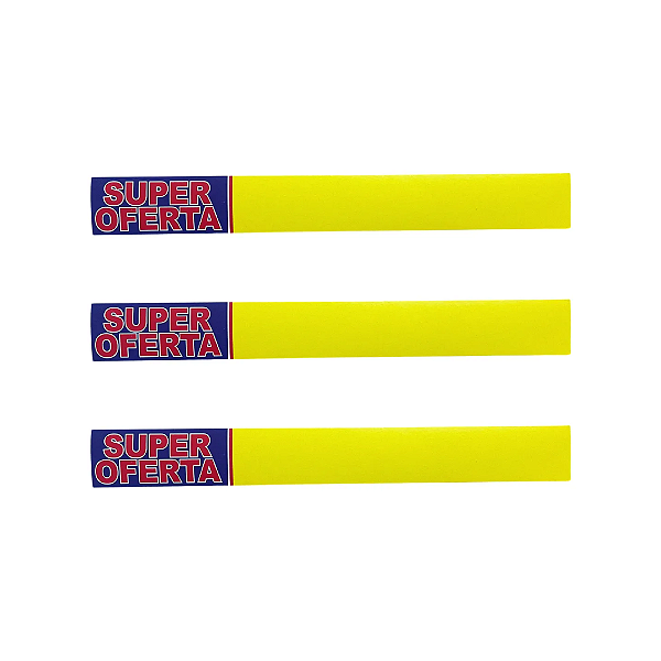 Cartaz Super Oferta 30cm x 3,5cm