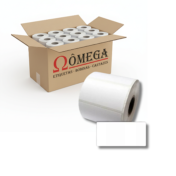 Etiqueta Térmica 60x30mm para Balança – Rolo com 500 Unidades