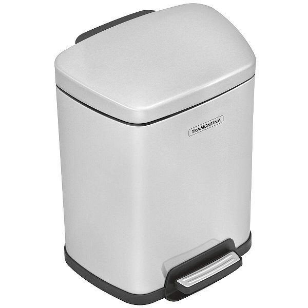 Lixeira Inox Com Pedal Tipo D 8L Tramontina 94544008