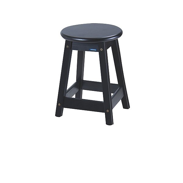 Banqueta Banquinho Madeira Preta Tramontina 91418047