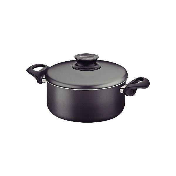 Panela CaCarola Preta 18Cm Paris Lar 2L Tramontina 20520618