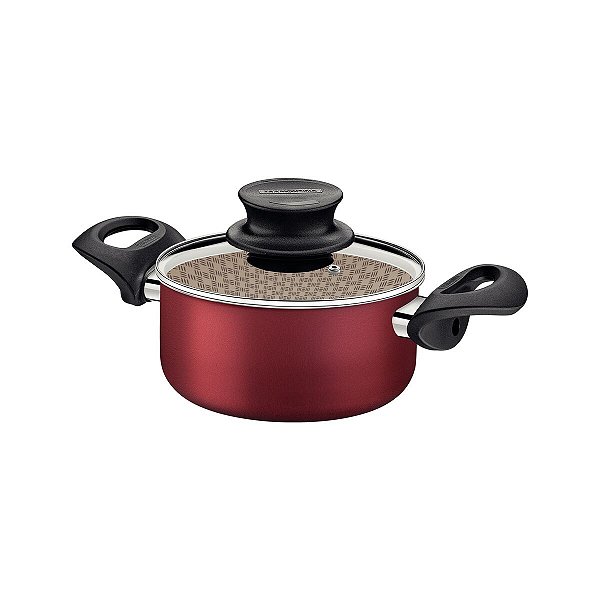 Panela CaCarola Vermelha 16Cm Paris 1,5L Tramontina 20520716