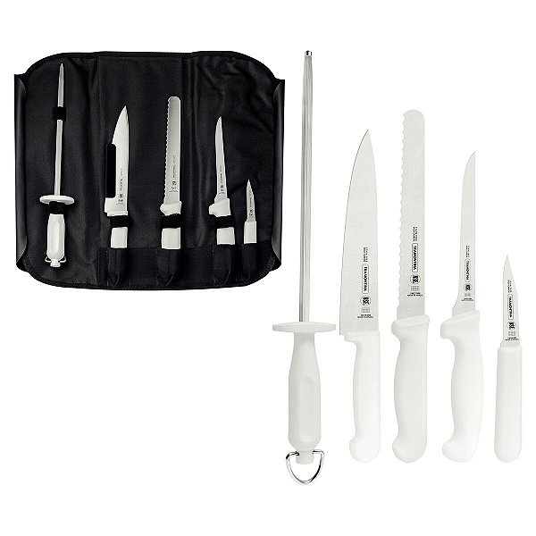 Bolsa Kit Facas Chef Inox Profissional Tramontina 24699816