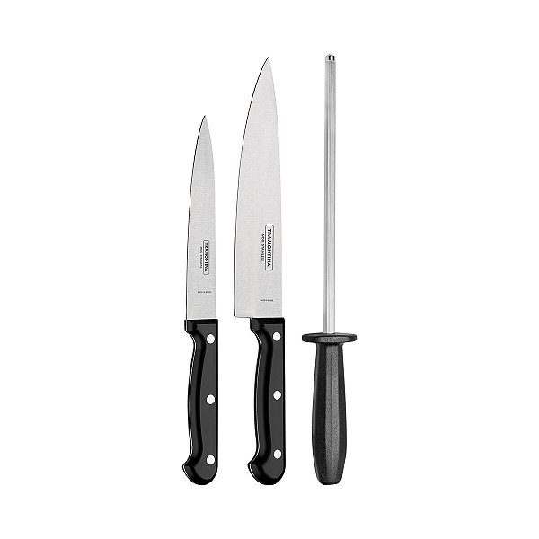 Jogo Faca Inox 3PC Ultracorte Tramontina 23899072