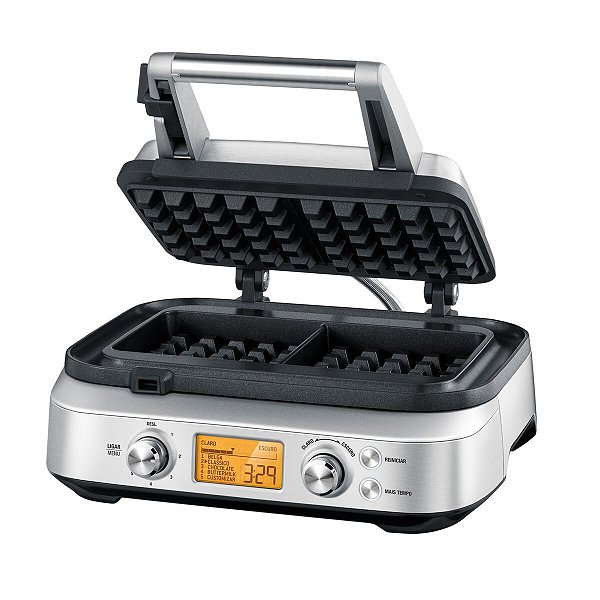 Maquina Waffle Aco Inox Smart 127V Tramontina 69058011