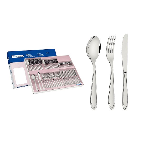 Faqueiro Talher Inox 60 PeCas Laguna Tramontina 66906780