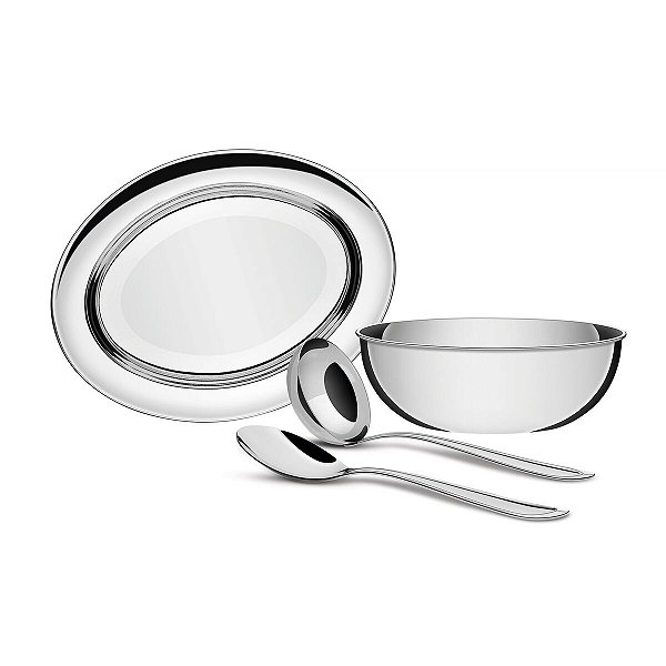 Servir Inox Feijao Arroz Concha Colher Tramontina 64700100