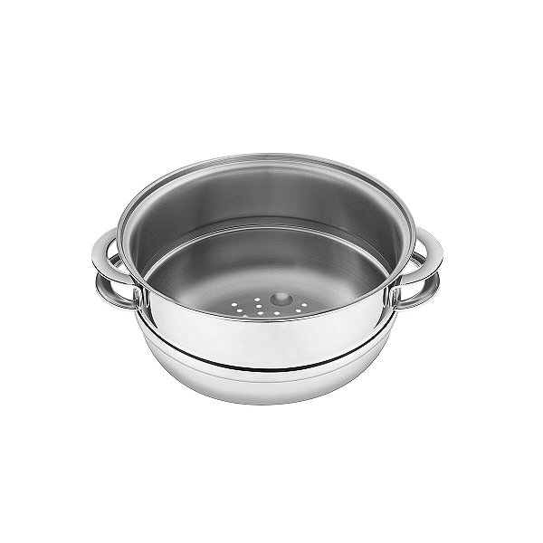 Panela Cozi Vapore Vapor Inox Solar 24Cm 5,6L Tramo 62510240