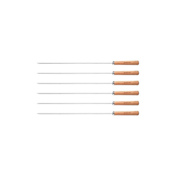 Kit Espeto Espetinho Churrasco Inox Tramontina 26499011