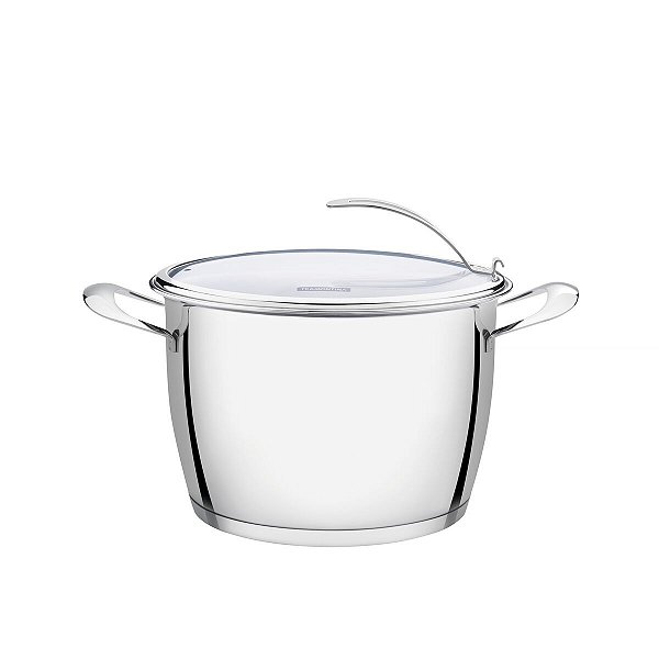 Panela Caldeirao Aco Inox Ventura 18Cm 3L Tramontin 62365184