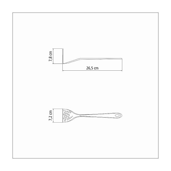 Amassador Aco Inox Batata Tramontina 63812491