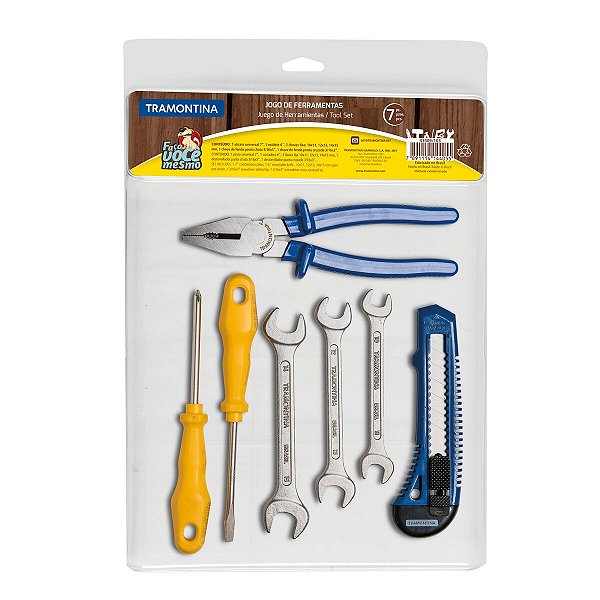 Kit Ferramentas Alicate Estilete Tramontina 43409103