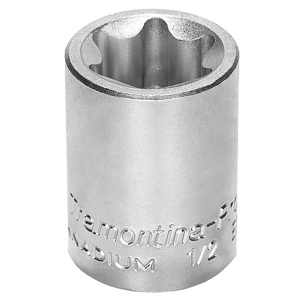 Soquete Trafix Estriado Femea 1/2 E10 Tramontina 44847110