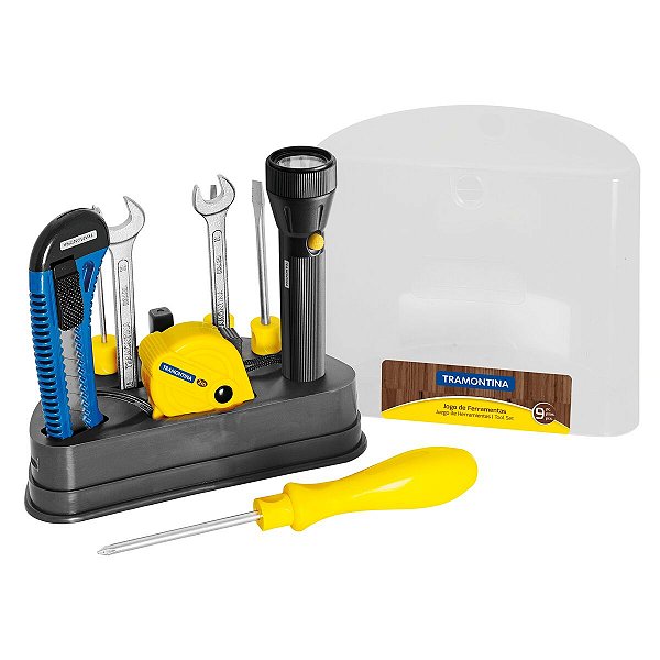Kit Ferramenta Lanterna Estilete Trena Tramontina 41110507