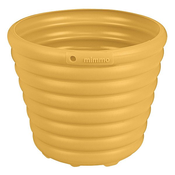 Cachepo Vaso Plastico Flores Amarelo 1,7Ltramontina 78125157