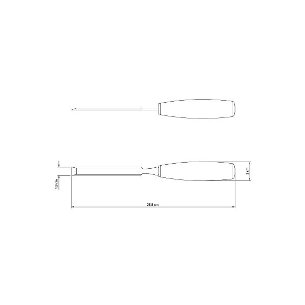 Formao Chanfrado 3/4 Tramontina 43335005