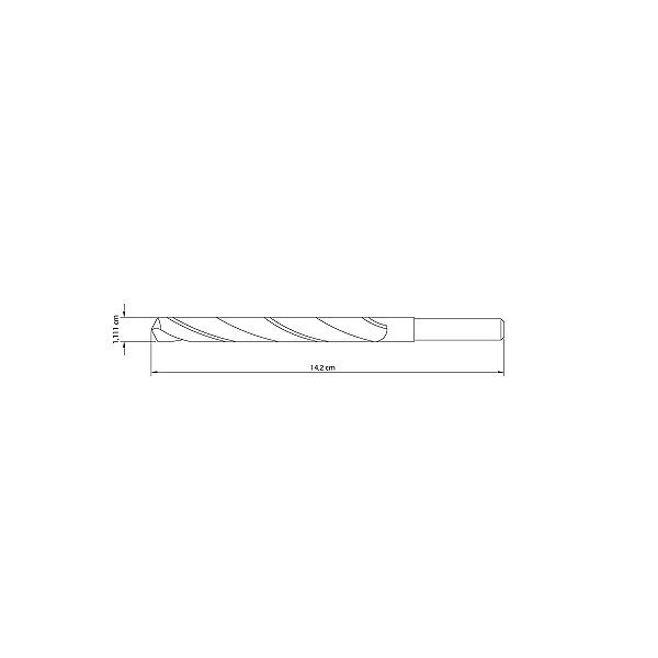 Broca ACo RApido Metal Madeira 7/16 Tramontina 43146126