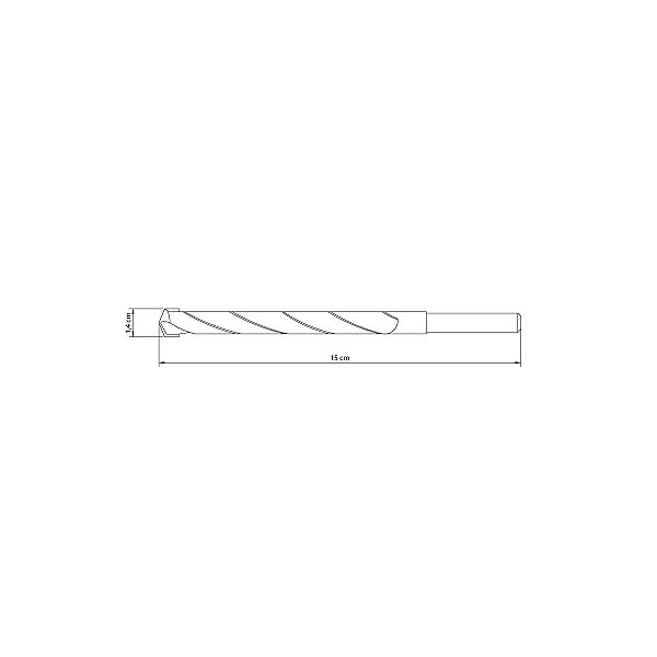 Broca Concreto Videa 14Mm 150Mm 9/16 Tramontina 43142114