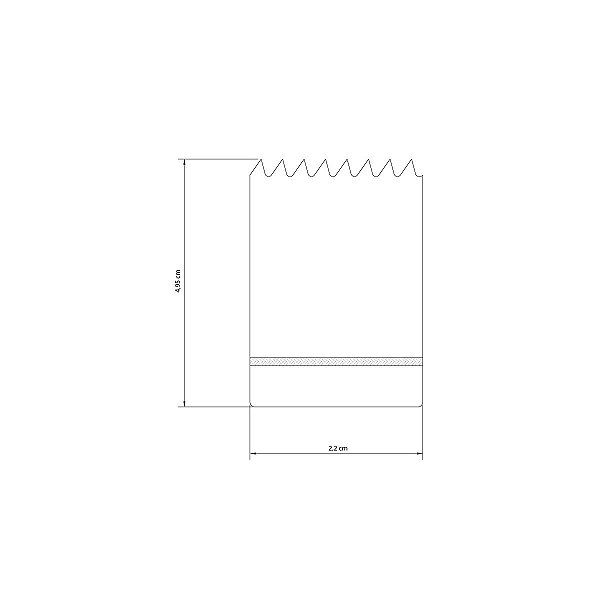 Serra Copo Bimetalica 22Mm 7/8 Tramontina 42620022