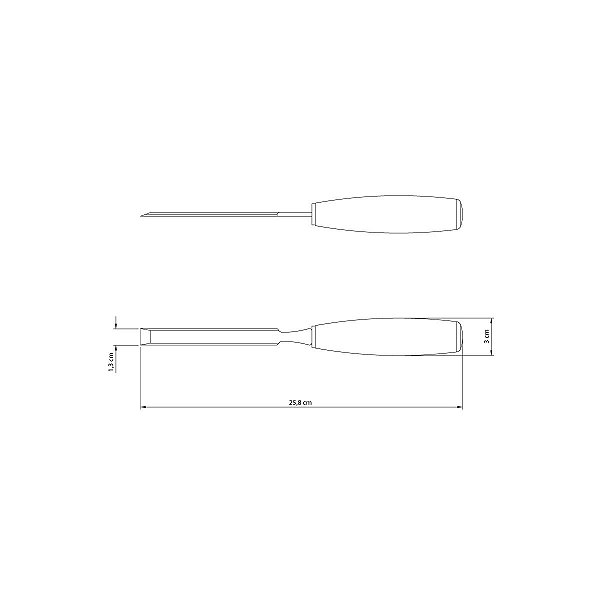 Formao Chanfrado 1/2 Tramontina 43335003