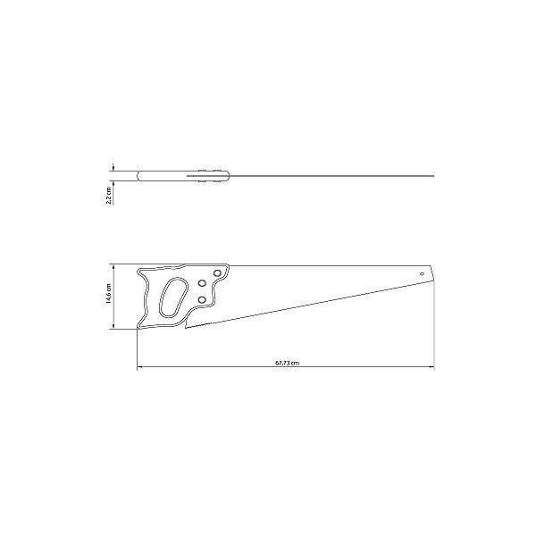 Serrote Profissional 24 Tramontina 43242024