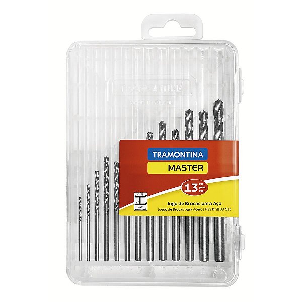 Jogo De Brocas 13 Pcs Tramontina 43141513