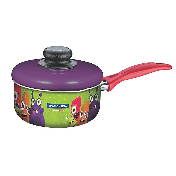 Panela Infantil Papinha Papeira Monster Tramontin 20544216
