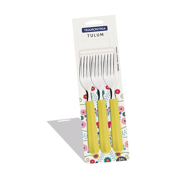 Conj Garfos De Mesa Inox 3Pc Tulum Tramontina 23272320