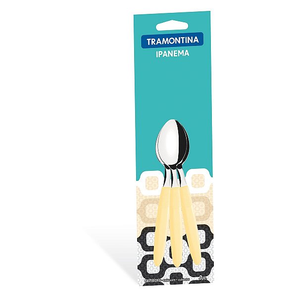 Conj Colheres Inox 3 Pcs Ipanema Tramontina 23367330
