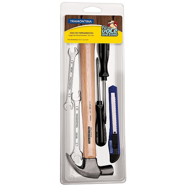 Kit Ferramentas 6 Pcs Tramontina 43408113