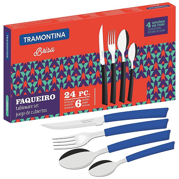 Faqueiro Talheres 24 Peças Tramontina 23198151