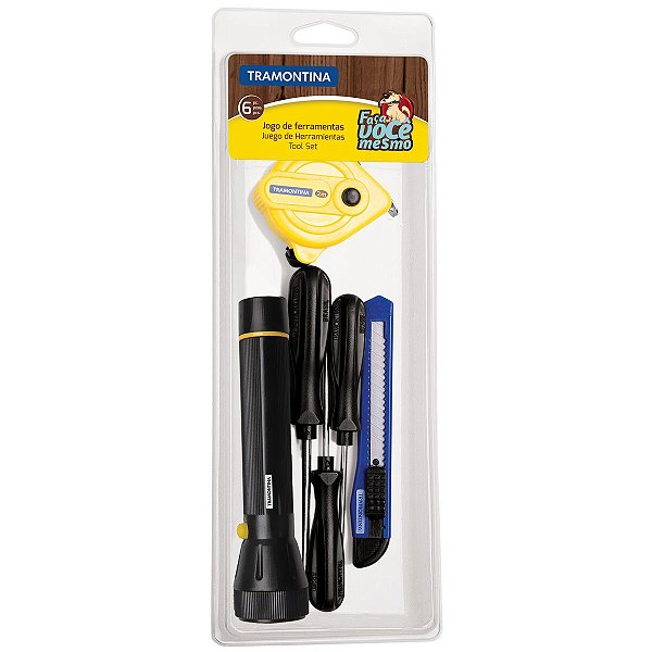 Kit Ferramentas 6 Peças Tramontina 43408143
