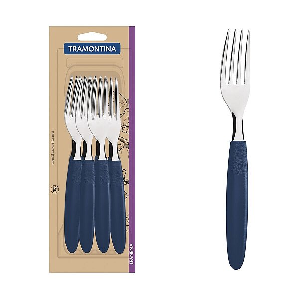 Conjunto De Garfos De Mesa 12 Peças Tramontina 23362910