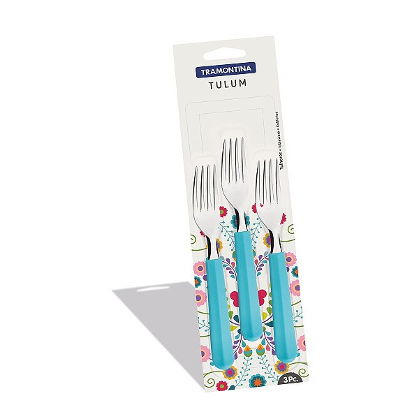 Conjunto Garfos Para Sobremesa 3 Peças Tramontin 23275310