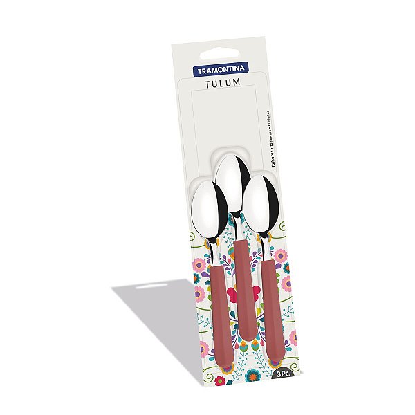 Conjunto Colheres Para Chá 3 Peças Tramontina 23277370