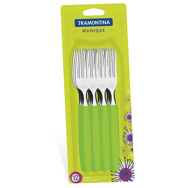 Garfos De Mesa 12 Peças Munique Tramontina 23252020