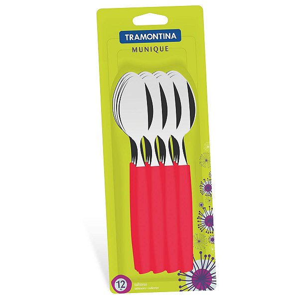 Colheres Colher Mesa 12Pç Munique Tramontina 23253070