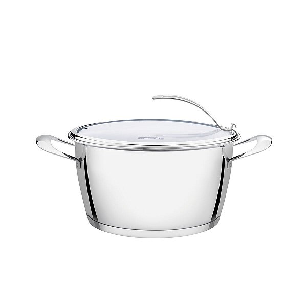 Panela Caçarola Funda Inox Ventura 18Cm 2,2L Tramon 62364184