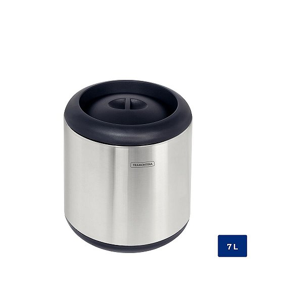 Lixeira Inox Escritório Scoth Brite 7L Tramontina 94540002