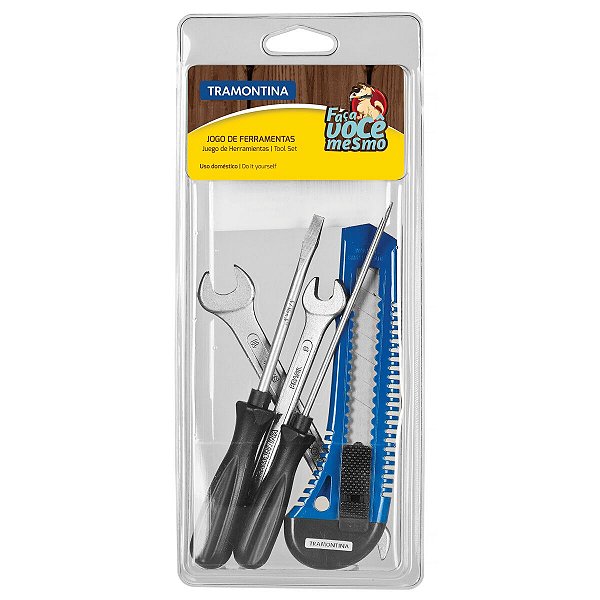 Kit Ferramentas 5 Pcs Tramontina 43408505