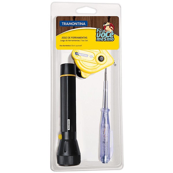 Kit Ferramentas 3 Pcs Tramontina 43408133